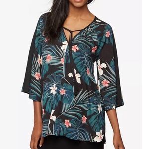 Rachel Zoe tropical maternity blouse.